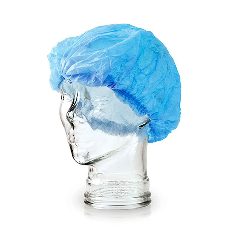 Surgical Disposable Non Woven Bouffant Head Cover For Doctor