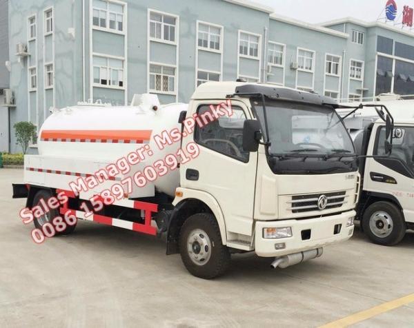 5500L Propane Bobtail Tanker Truck With Mobile Filling Gas Machine and Dispenser