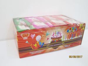  Happy Birthday Candle Marshmallow Candy / 11g /4 Pcs In One Bag Twist Cotton Candy Manufactures