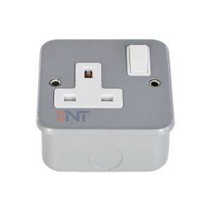 UK Power Standard New Style Wall Socket Panel with On/Off Switch Control