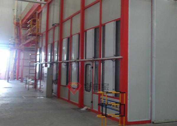 Automatic Spraying Line For Heavy Machinery Paint Line In XCMG Heavy Machinery