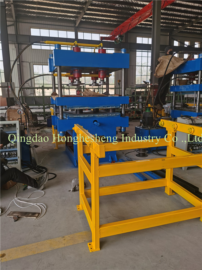 1200*1200mm Rubber Tile Making Machine Vulcanizing Press Machine With Mould