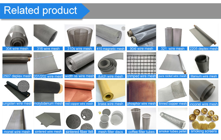 Customizable Stainless Steel Crimped Wire Mesh 1m 1.2m 1.5m in Various Weave Styles