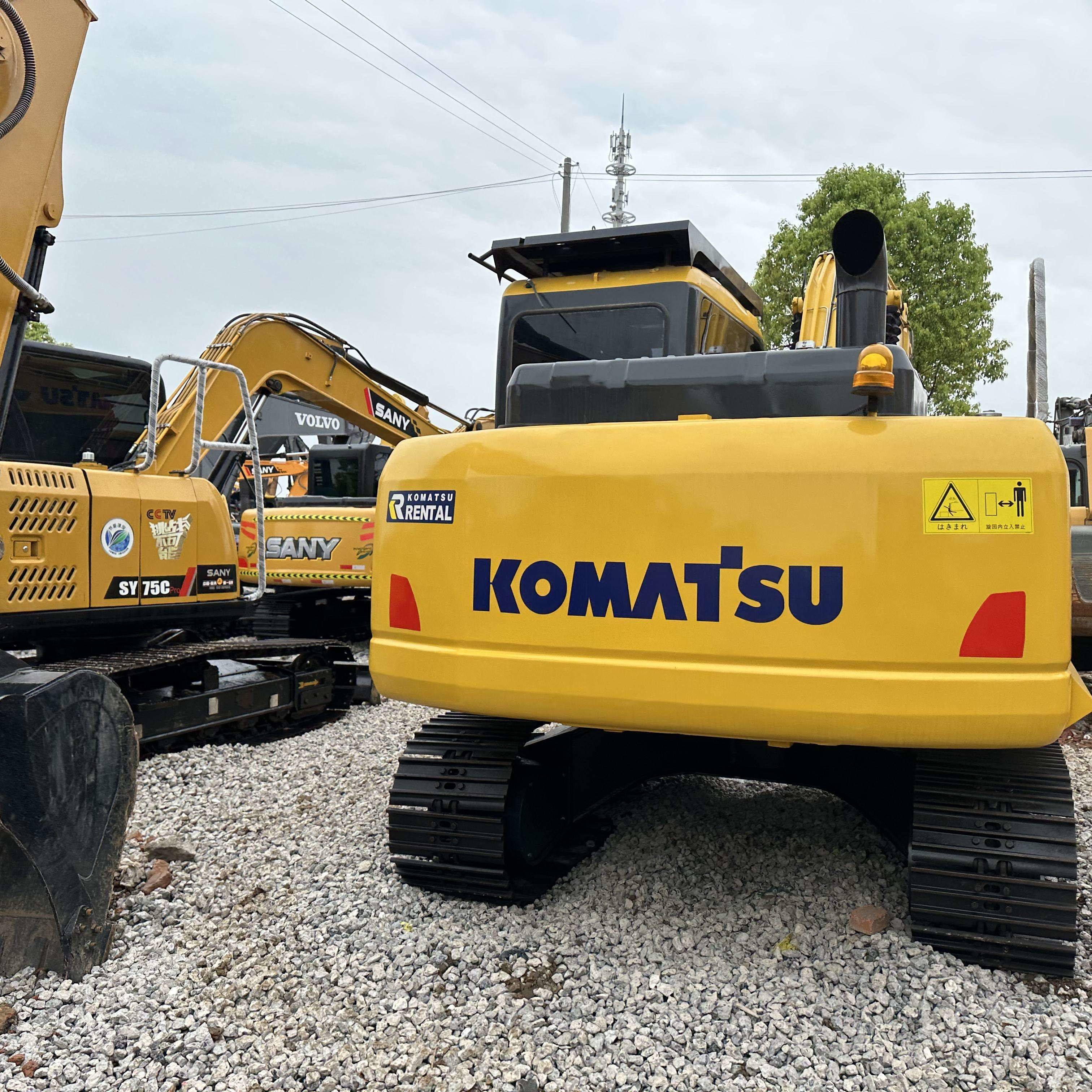 Sencondhand Komatsu Digger PC130 Used 13ton Small Type Crawler Excavator