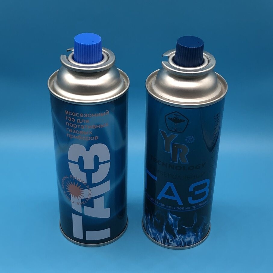 Portable Heating portable gas stove butane canister Compact Butane Gas Can Diameter 65mm