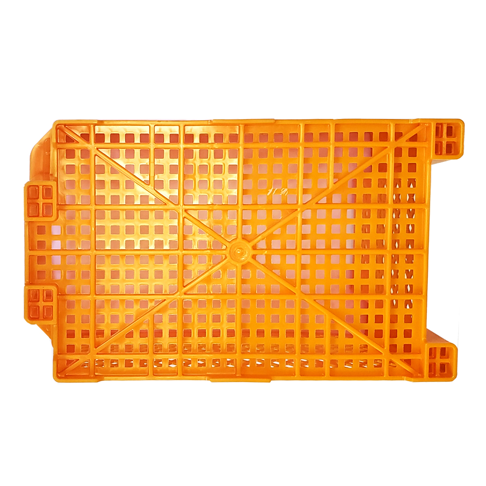 Farm Commercial Colored Plastic Milk Crates For Vegetable Delivery 545x345x250mm