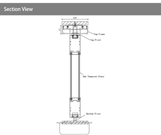 Manufacturer glass panel modular easy install partition wall switch panel with PDLC glass