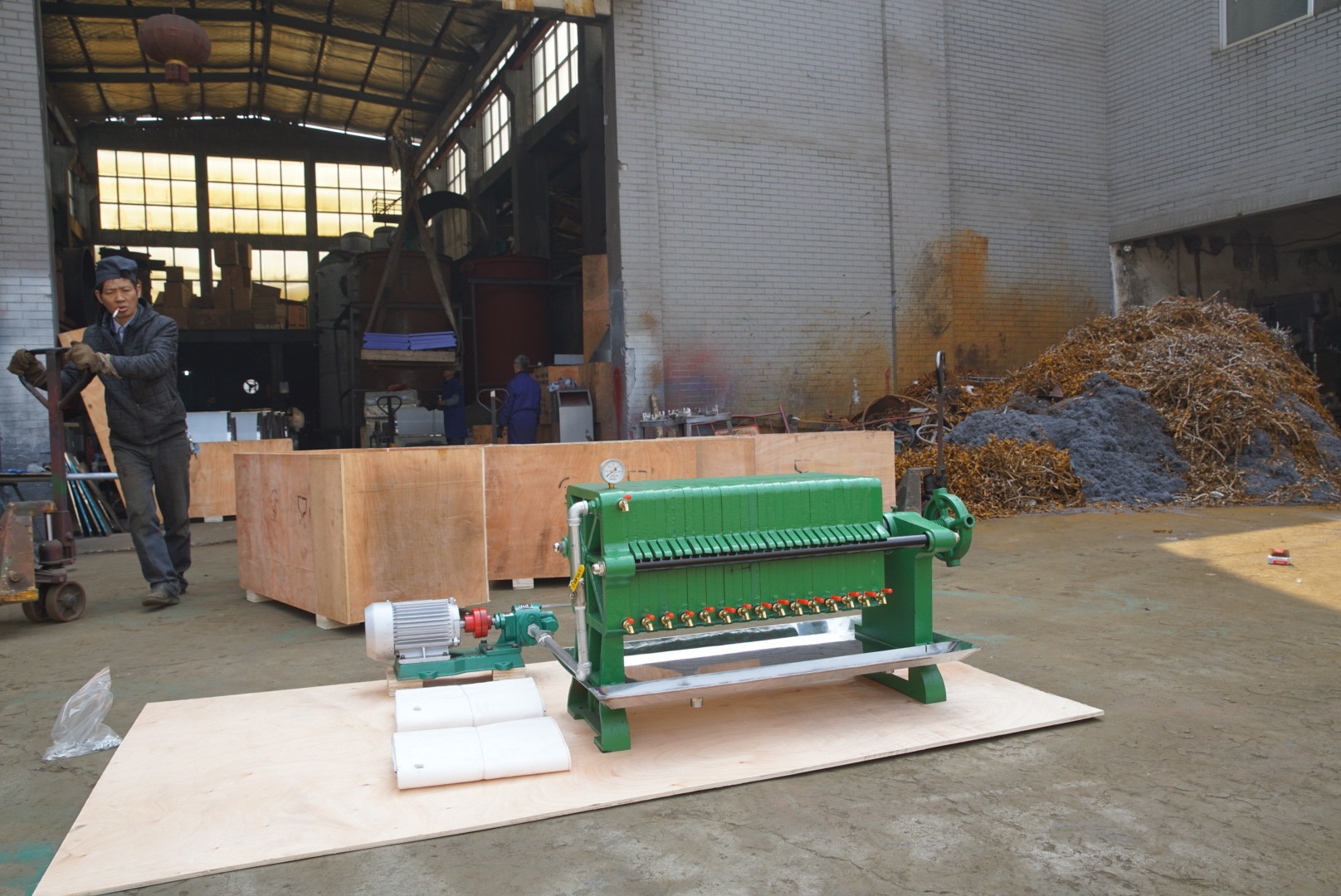 YLB307 120-180kg/h Waste Cooking Oil Filter Machine Eco Friendly Low Noise Food Grade Stainless Steel