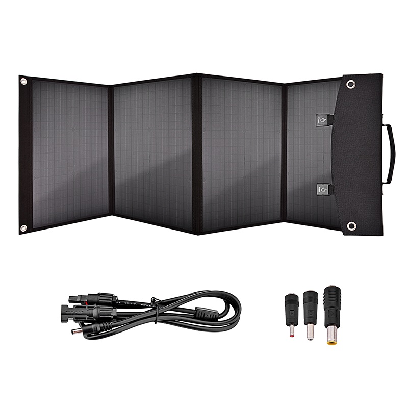 100w 120w 200w 300w Folding Solar Panel Kit Outdoor Carry For IPad Cell Phones