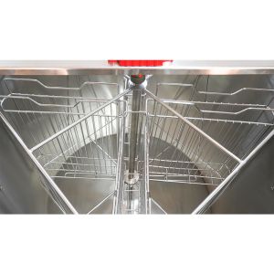 Manual 4 Frame Reversible Honey Extractor 33cm Frame Width