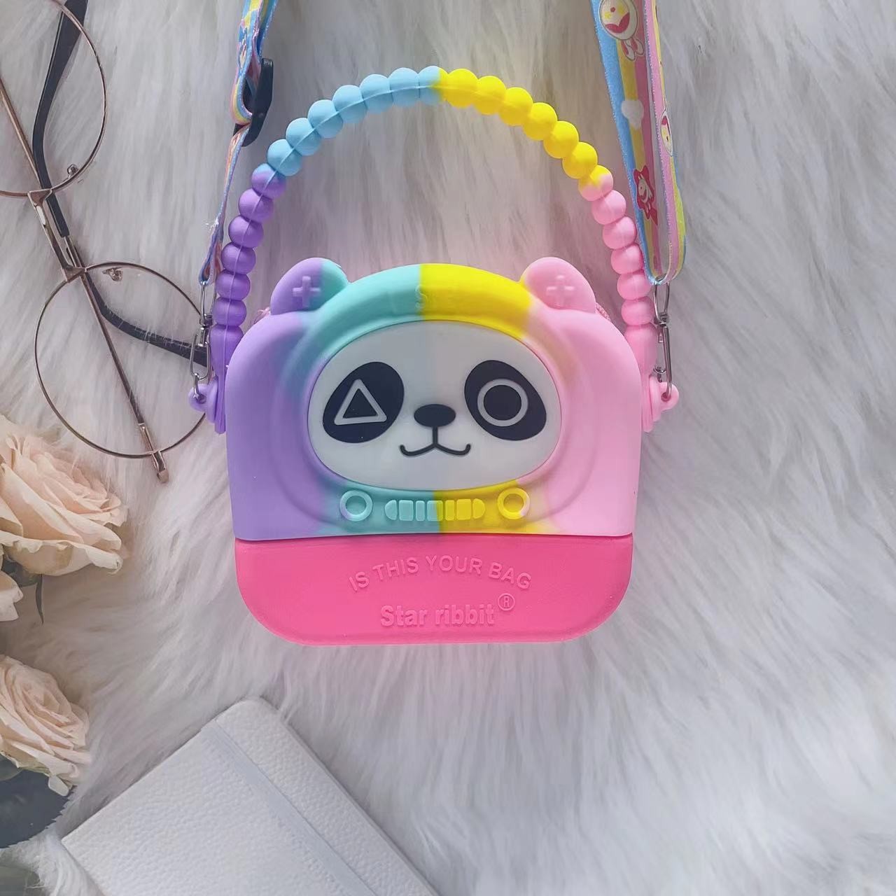 Food Grade Silicone Pencil Pouch The Ultimate Makeup Item Organizer Crossbody Shoulder Handbag Storage Container Bag
