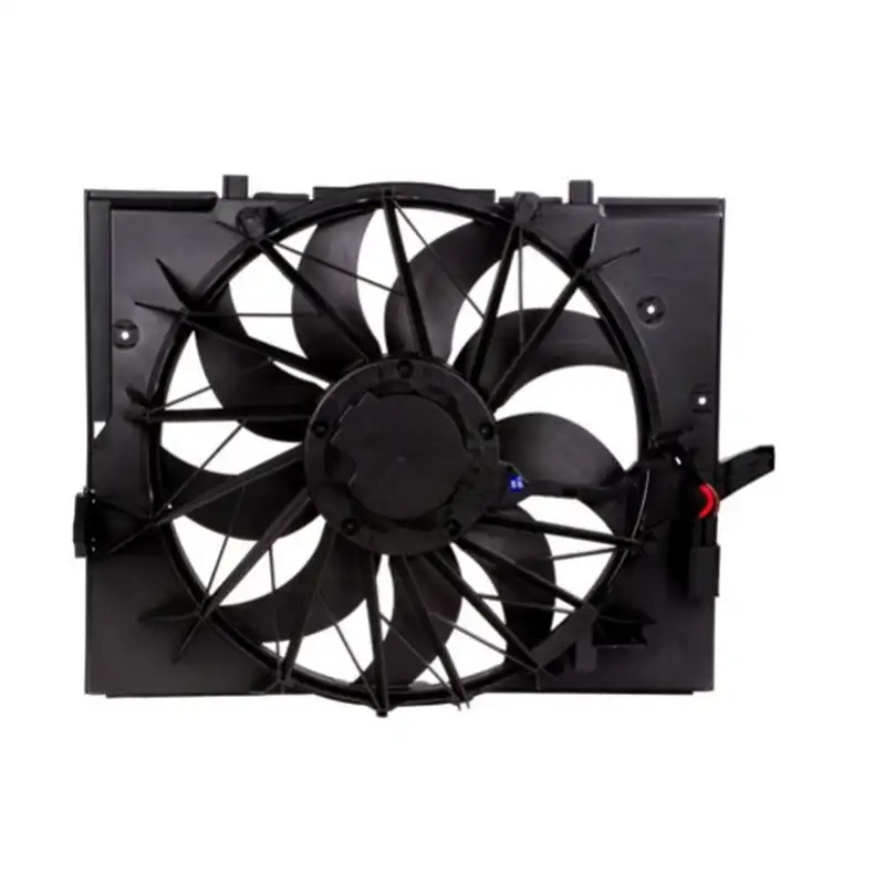Professional Test OE 17427543282 Radiator Fans 600W For E60 530i Auto Car Ac Condenser Fan