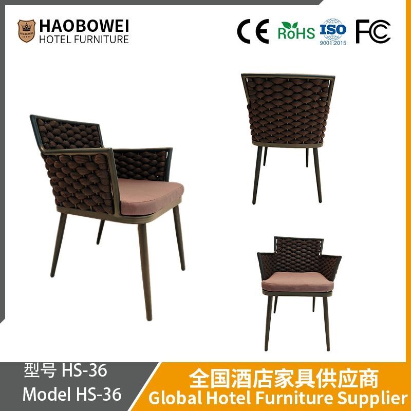 Nordic Outdoor Sofa, Courtyard Teak Rattan Sofa Combination, Villa Rattan Woven Sofa, Open-Air Garden Outdoor Furniture.