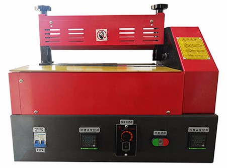 Hot Melt Coating Glue Machine 5 Liter Semi Automatic Coating Glue Machine