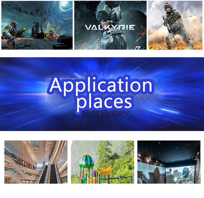 Single 360 VR Aircraft Simulator Virtual Reality Amusement