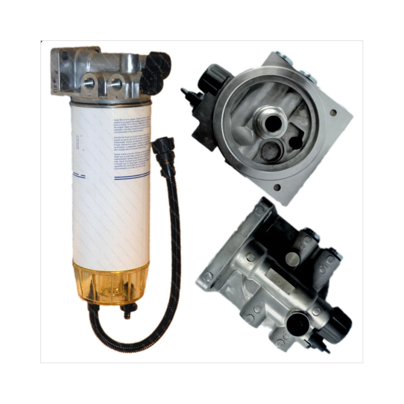 11110708 21030176 Filter Head For Fuel Filter Housing Without thermostatic valve