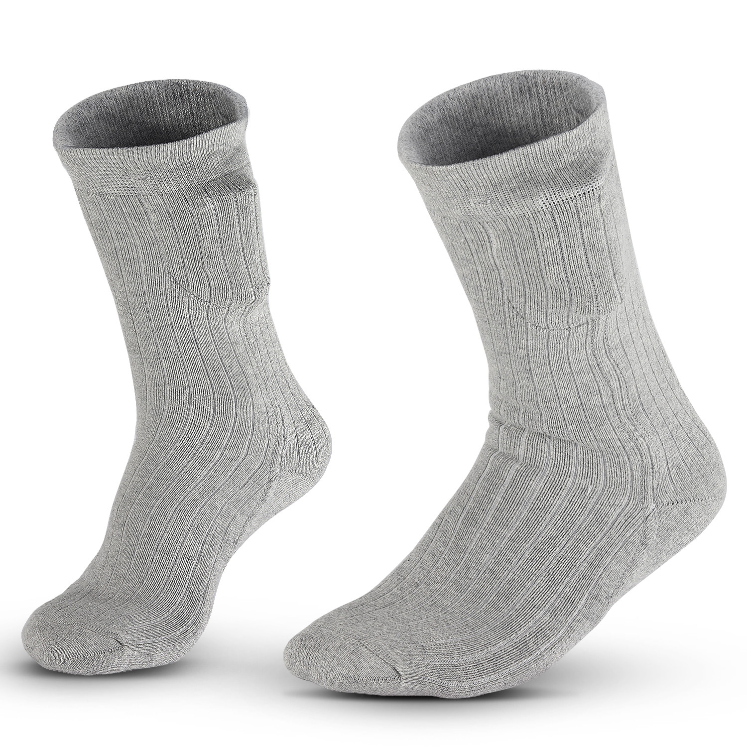 Battery Powered Electric Heating Socks , ODM Rechargeable Heated Socks 21-28cm length