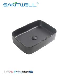  Chaozhou Suppliers Above Counter basin 2024 Vessel Sink Round Ceramic Basin Wall Mounted Sink AB8316 Manufactures