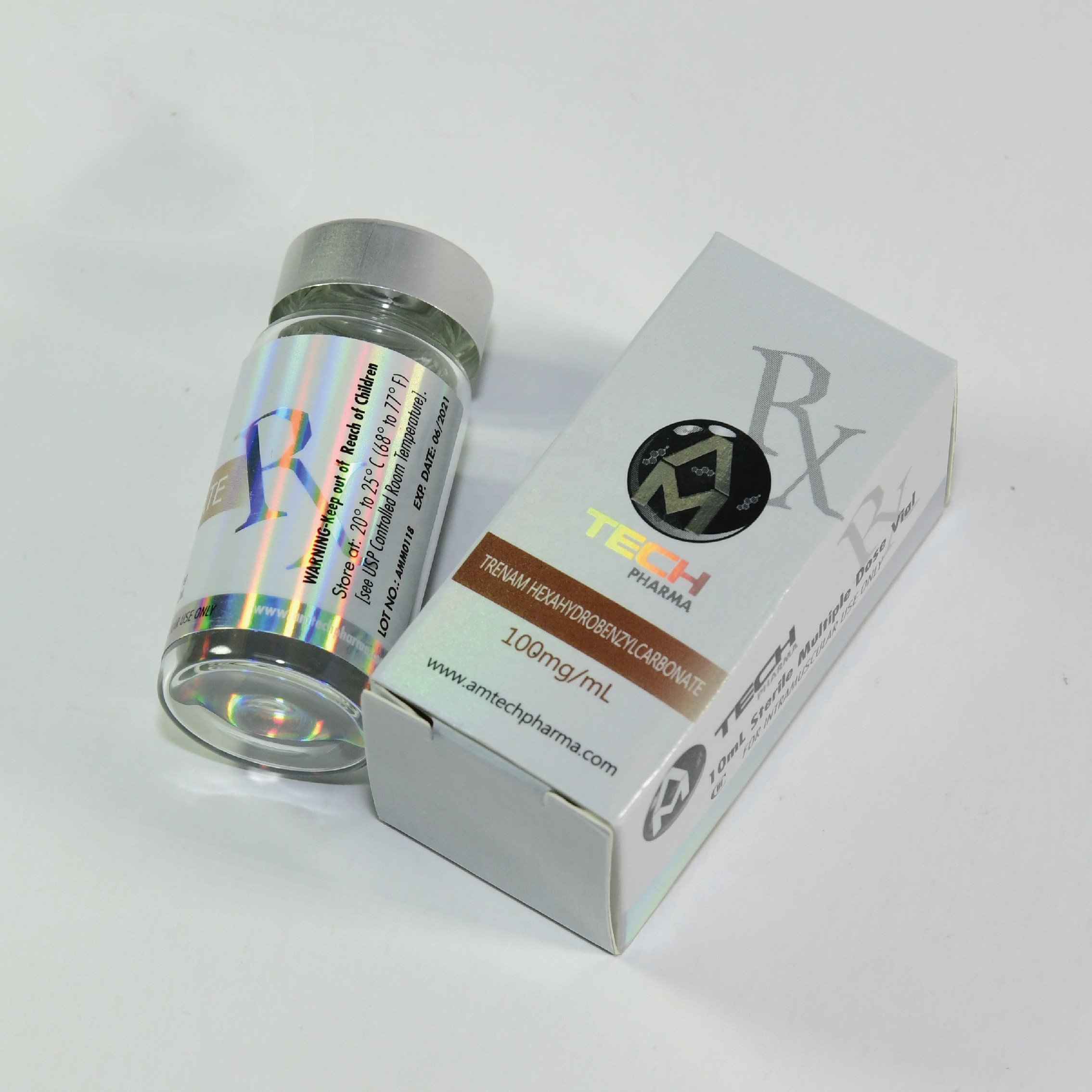 Offset Printing PET 10ml Pharmaceutical Glass Vial Labels
