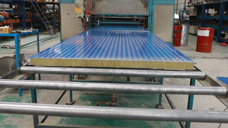 A1 Grade Wall Roof Ceiling Rock Wool Sandwich Panel
