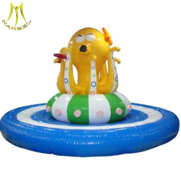 Hansel high quality fairground equipment children mini carousel soft play