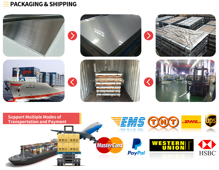 2101 2304 Duplex Stainless Steel Sheet Hot Rolled 2205 Duplex Plate