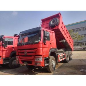 China 6x4 10 Wheel 336HP Used Dump Trucks LHD Drive Mode EURO III Emission on sale