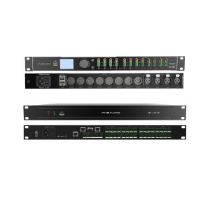  Professional Matrix Dante DSP Processor 16 Channel 16*16 Web Control Manufactures