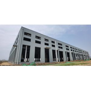 Prefab Steel Structure Building Church Warehouse Fast Installation