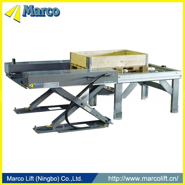 MLU-010075-D2 Hydraulic Driven Marco U-Shaped Scissor Lift Table with CE