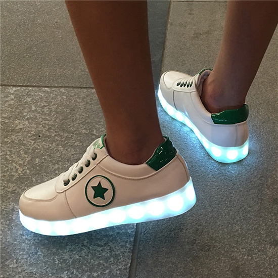 Rainbow Led Shoes and Led Rainbow Shoes