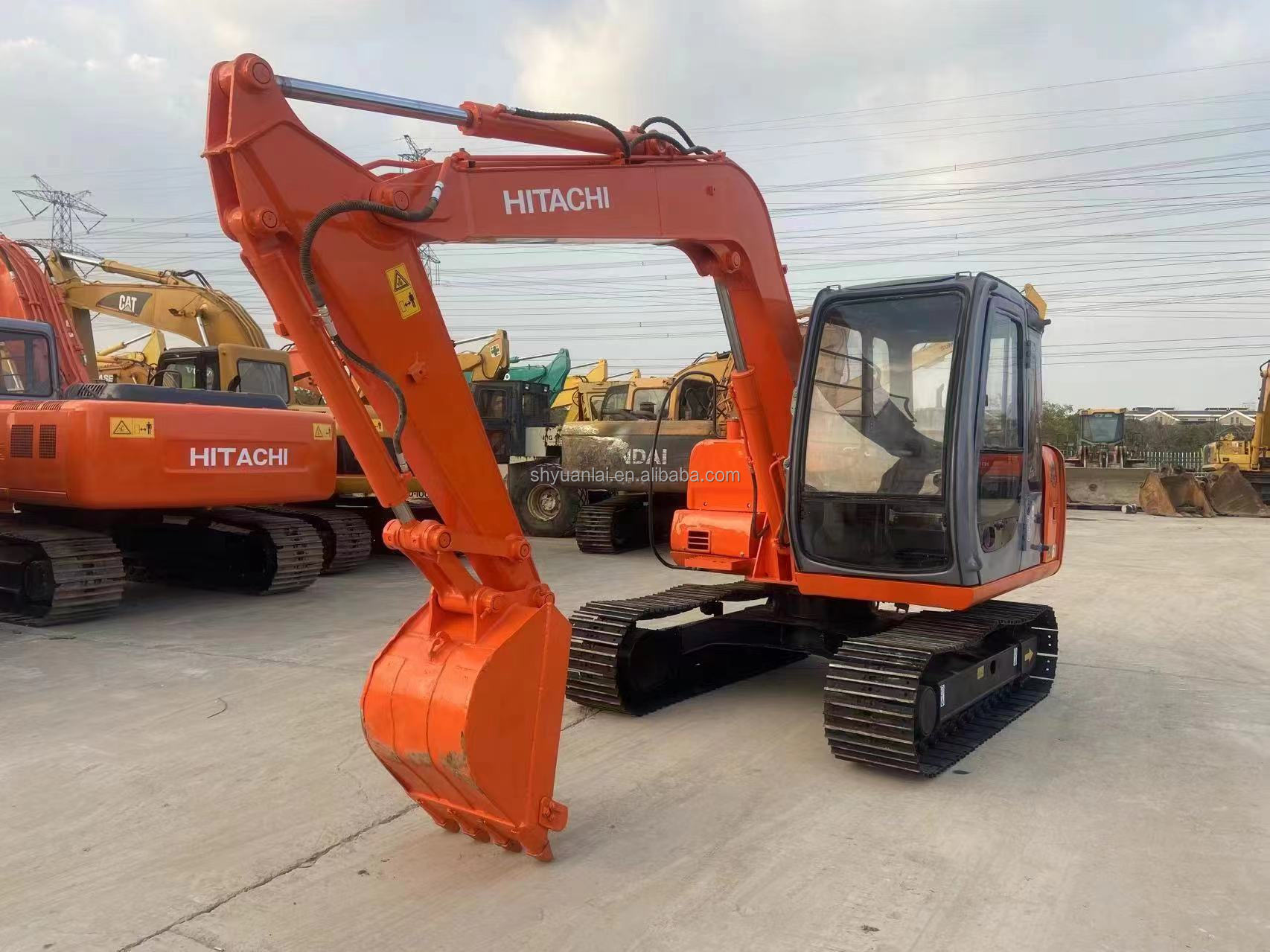 0.2m3 Second Hand EX 60 Excavator 6T Working Hours 0-2000