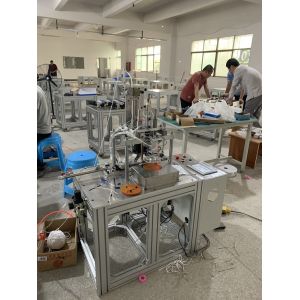 Mask Ear - Loop Machine , Automatic Ear Banding Spot Welder Machine