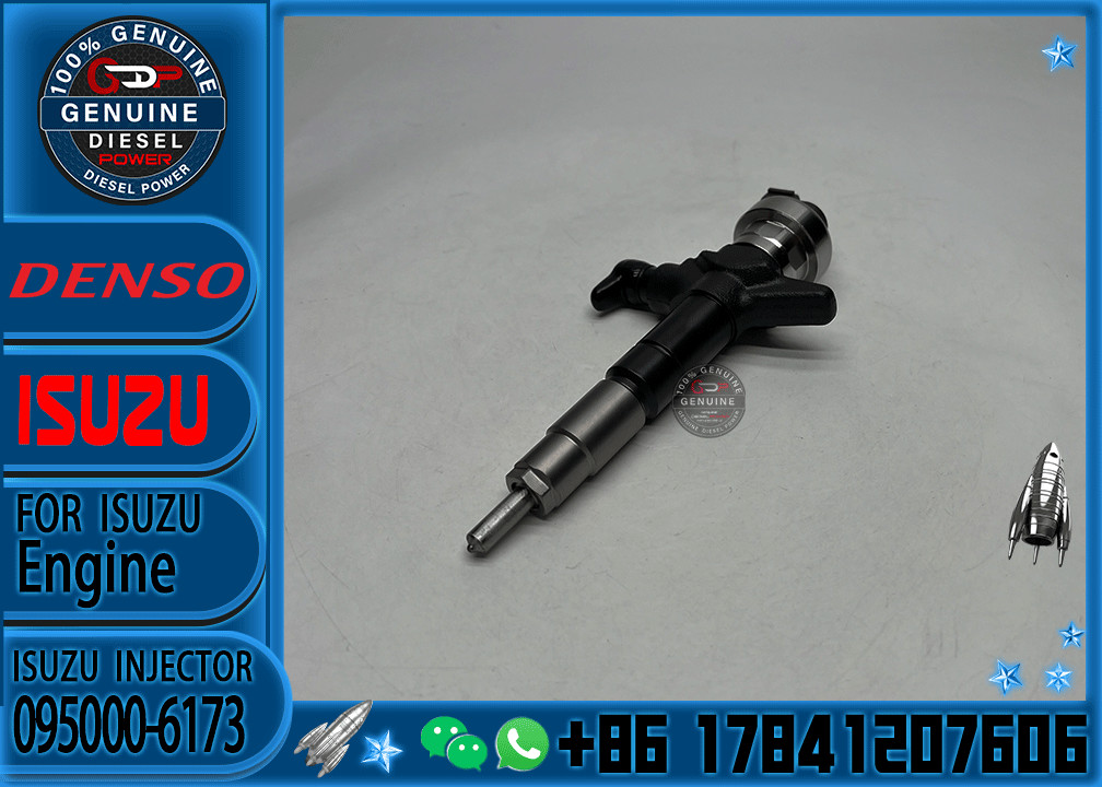 Fuel Injector 095000-6170 065000-6172 095000-6173 Compatible With ISUZU 4JK1-TC Diesel Engine
