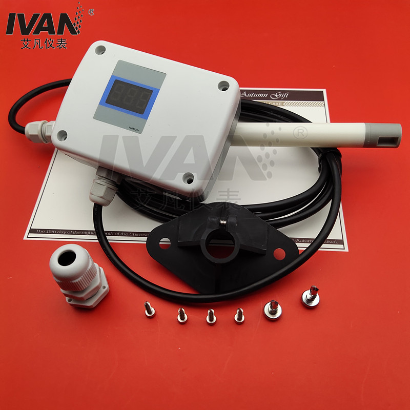 24VDC Power Supply Clean Air Airflow Sensor Transmitter with Customized ODM Support