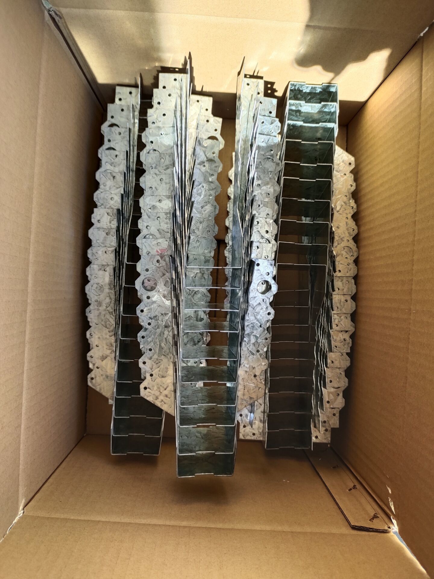Galvanized Steel Stainless Steel Joist Hangers ICC ES Code Compliant For Nails