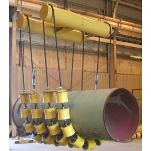 13T Lay Down Pipeline Roller Cradles Pipe Lifting Devices