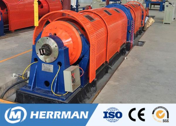 Cable Making Machine 800r/min Rotating Speed For 630 Bobbin Tubular Stranding