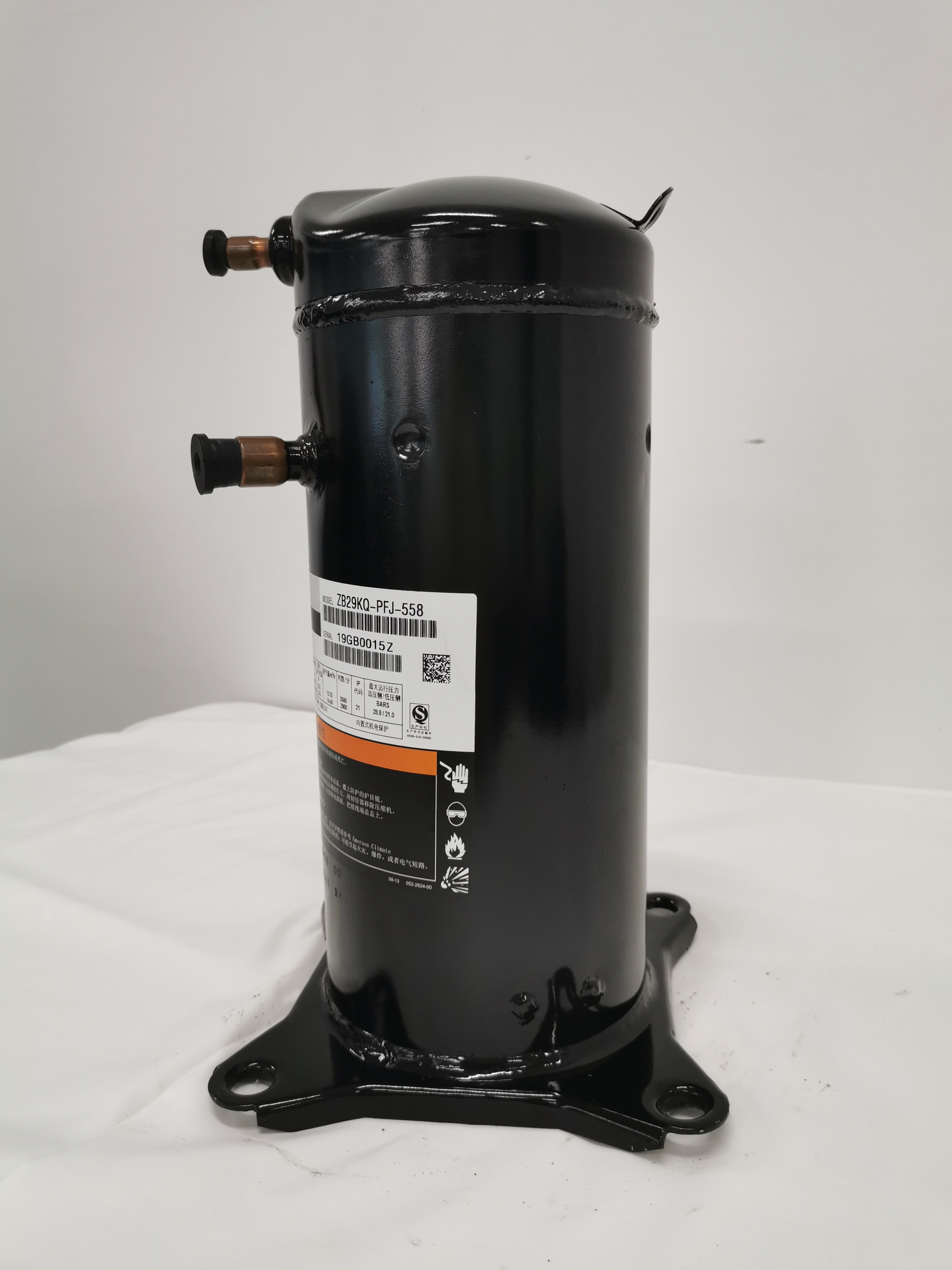 ZR54KCE-TFD Refrigeration Compressor Copeland Air Conditioning Scroll Compressor