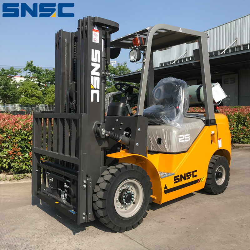 FL25 Gasoline LPG Dual Fuel 2.5 Ton Forklift Truck