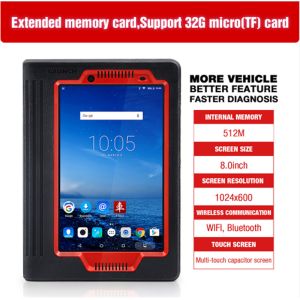 X431 V 8 inch LAUNCH X431 V 8 inch version Bluetooth/Wifi Full System Auto OBD2 Diagnostic Tool Multi-Language Online Up