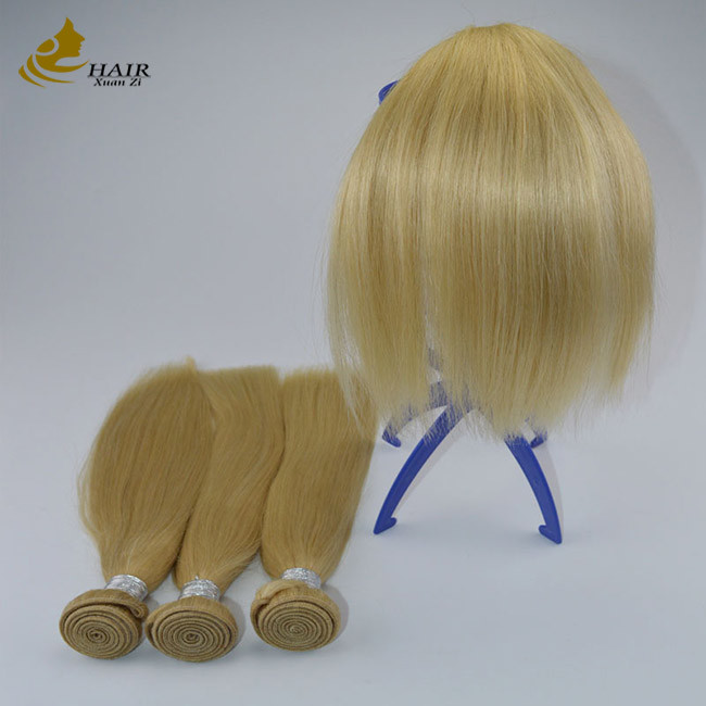 10A Ombre Hair Extensions 16 Inch 100% Remy 613 blonde