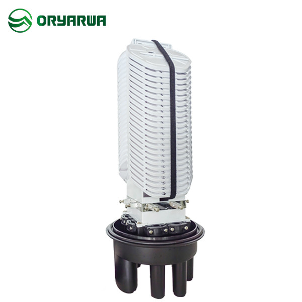 Aerial Fiber Cable Joint Vertical Fiber Optic Dome Closure IP68