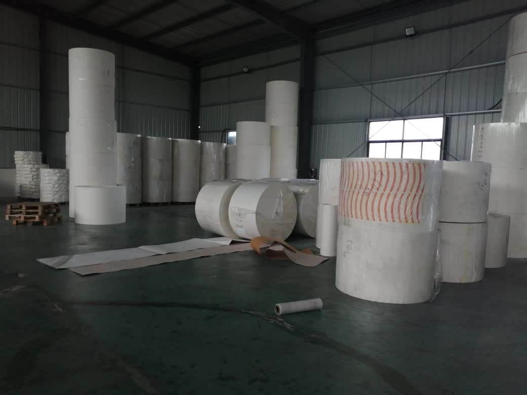 FDA Custom Logo Single PE Coated Stock Paper Cup Raw Material