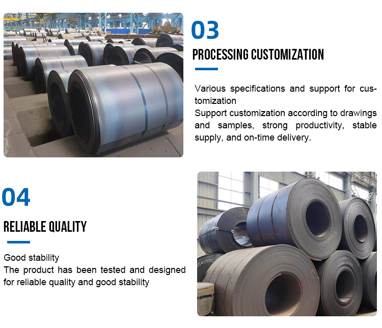 Factory Ensure product quality best price 2*1250mm 1.5*1250mm 3*1250mm hot rolled steel coils