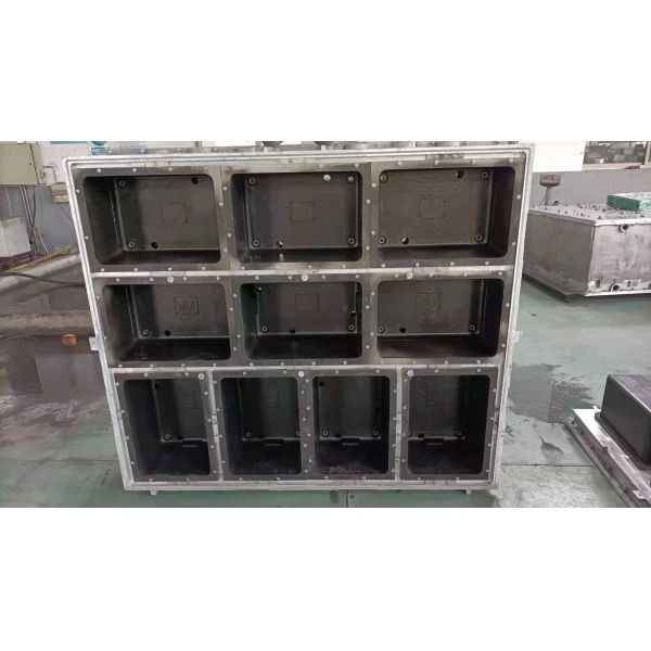 Icf Blocks Building Automatic Expandable Polystyrene Eps Foam Fish Box Shape Molding Machine Production Line