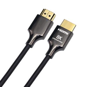 China ODM Aluminum AOC HDMI Cable 8K 1M 2M 34AWG VRR HDR HDMI  on sale