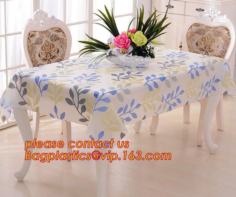 WHOLESALE DISPOSABLE PE PRINTED POLKA DOTS PARTY TABLE CLOTH, TABLE COVER,1PCS/BAG,600BAGS/CTN,SEASONAL PACKAGING TPU EV