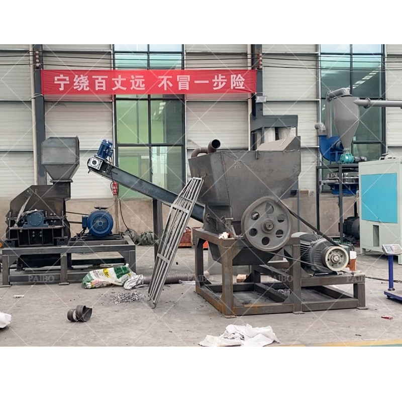5000 KG Weight Home Appliance Crushing Machine for Refrigerator Dismantling Plant