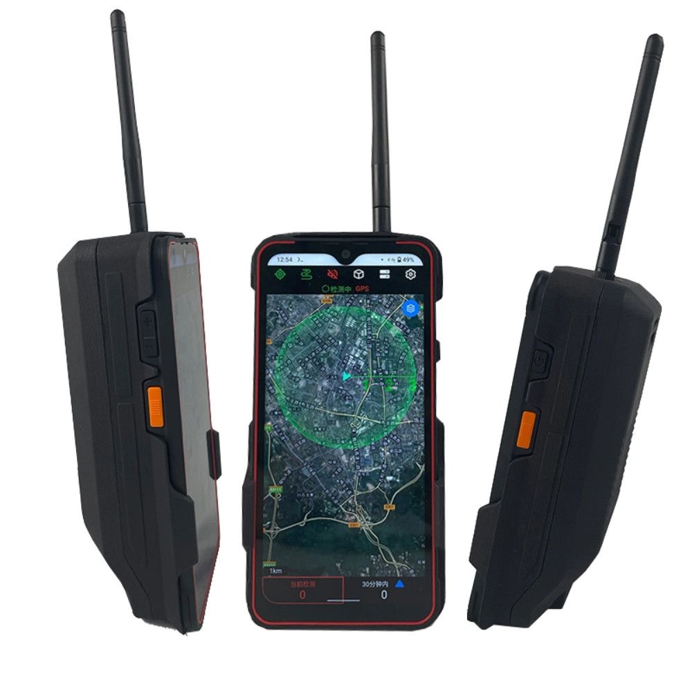 6in Screen Portable Drone Detector 2.4GHz 5.8GHz Drone Signal Scrambler